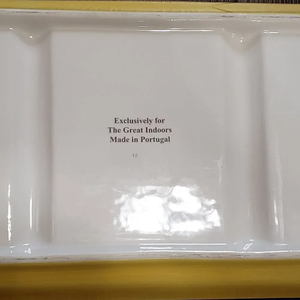 The Great Indoors 3-Compartment Serving Dish